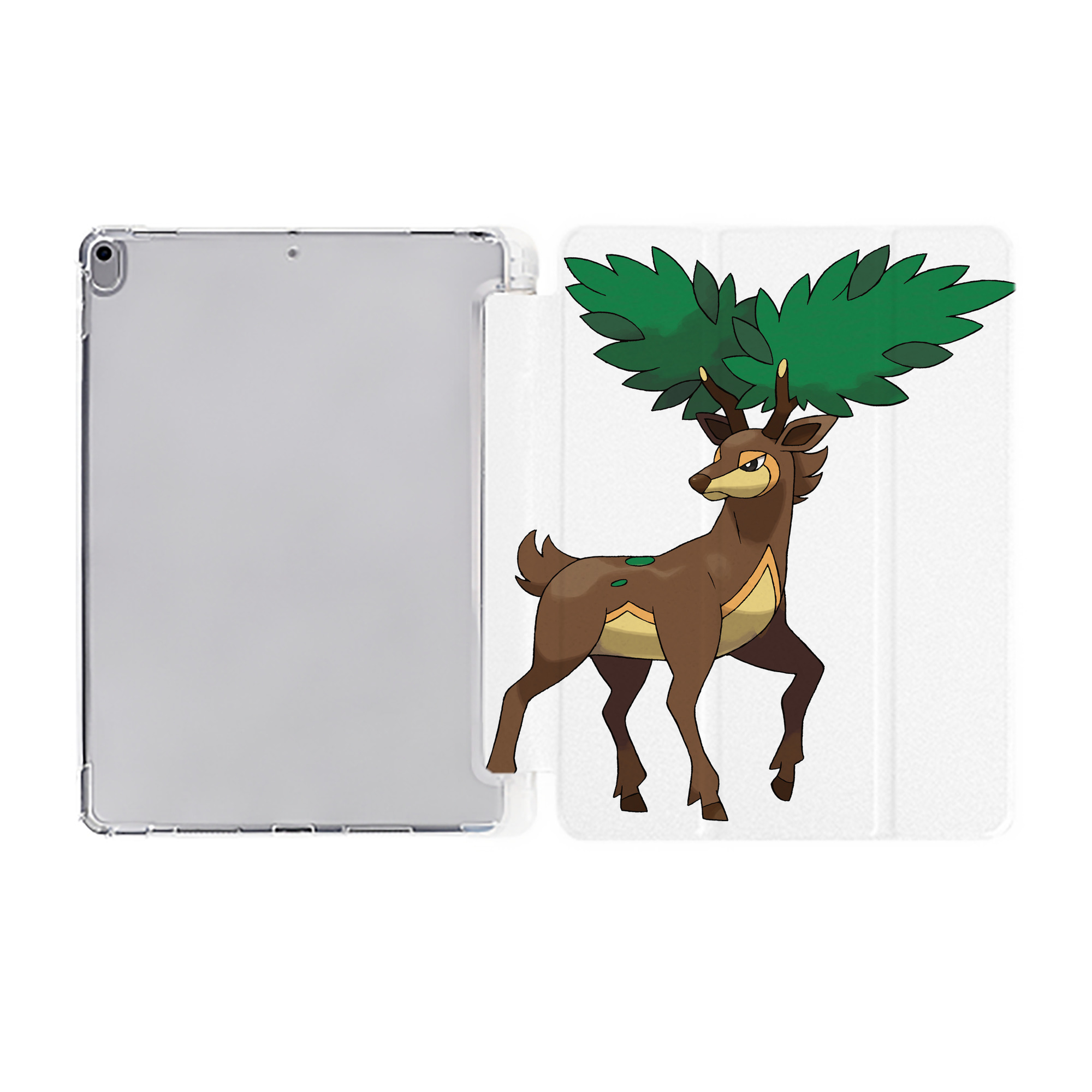（画像用） ポケットモンスター Pokémon IPad ケース ペン収納付き 三つ折りスタンド PUレザー×シリコン 対応機種9.5/10.5/10.9インチ
